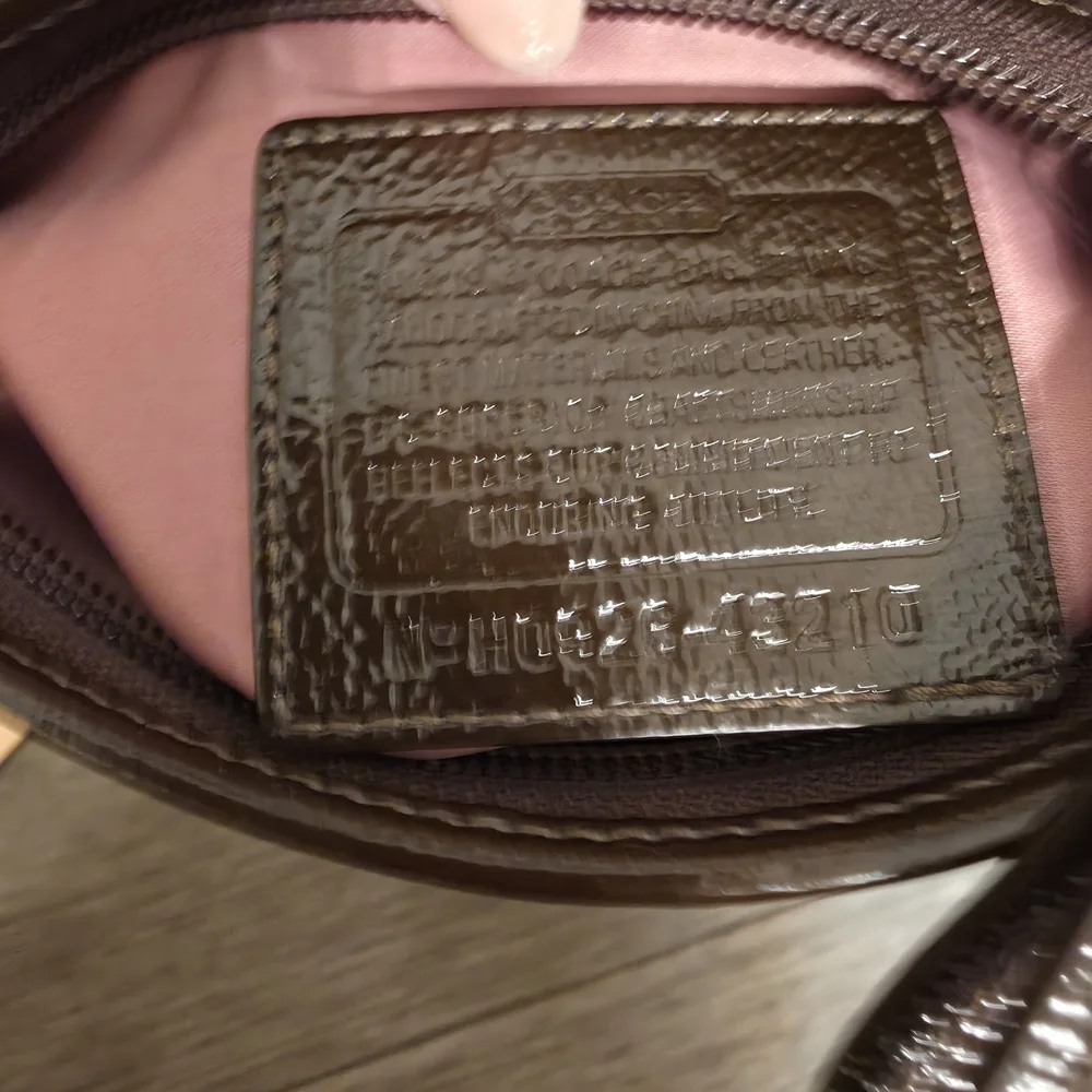Brown Patterned COACH Crossbody Bag - Picture 8 of 16
